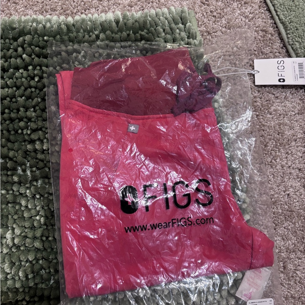 Figs Dark Orange Nursing Pants